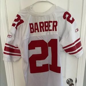 Tiki Barber Authentic Stitched Giant’s Jersey